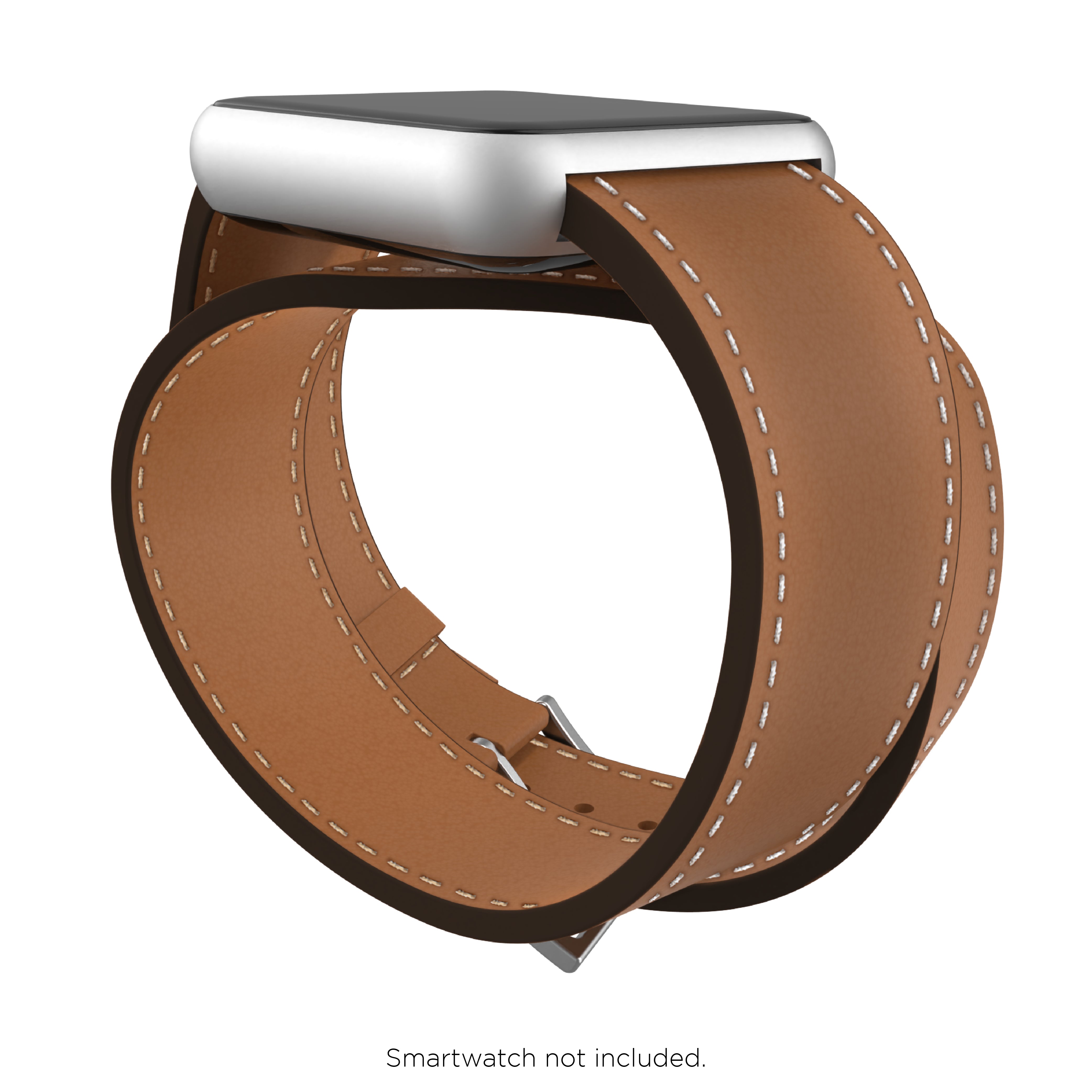 iTouch Air 4 | Jillian Michaels Edition Extra Band: Brown Leather/Silver